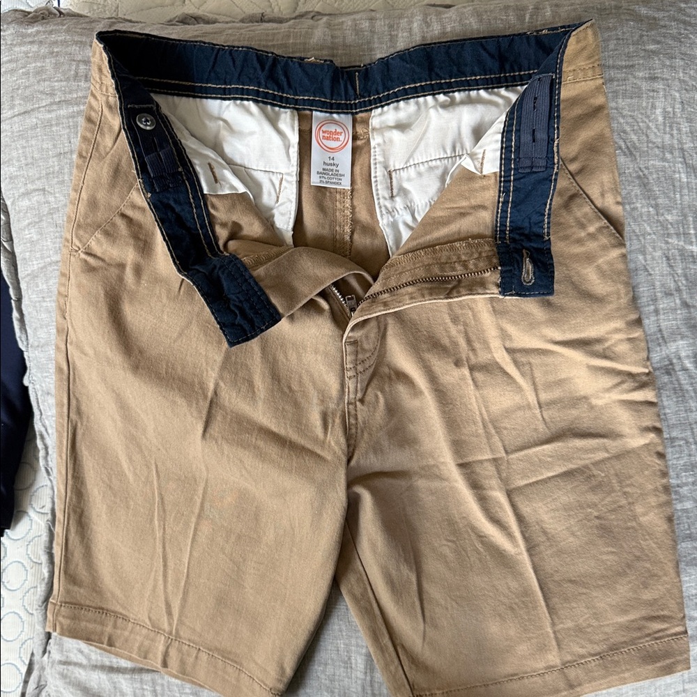 Wonder Nation Tan Kids Shorts